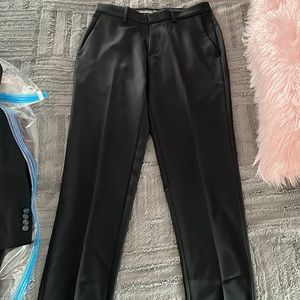 Haggar Clothing black mens suit.